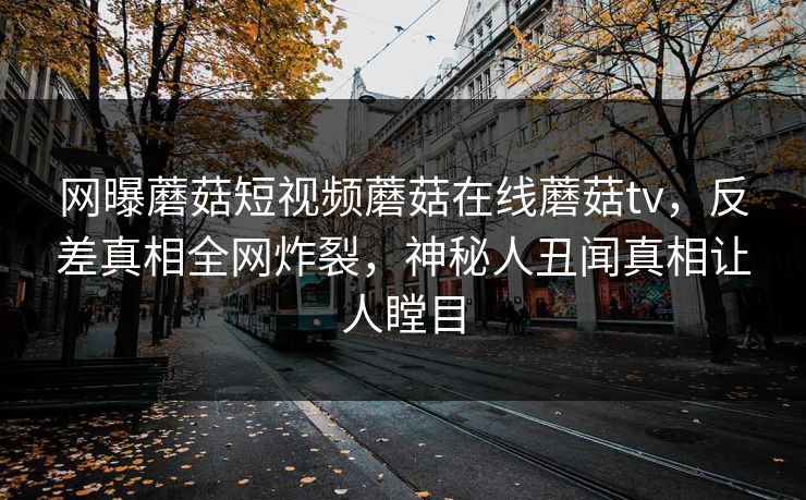 网曝蘑菇短视频蘑菇在线蘑菇tv，反差真相全网炸裂，神秘人丑闻真相让人瞠目